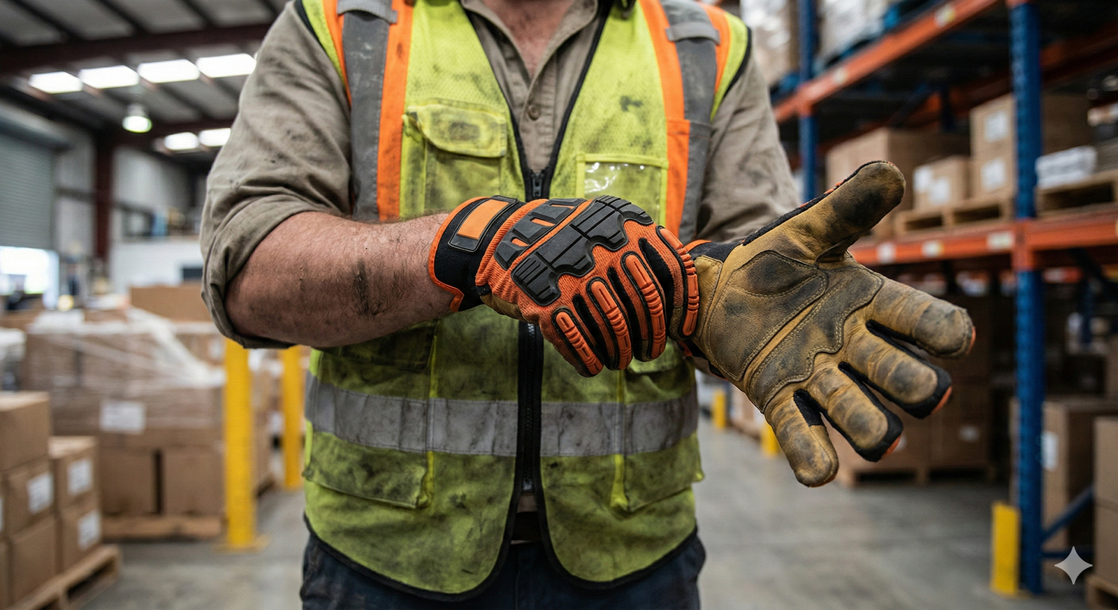 Industrial Worker Safety Gloves Factory